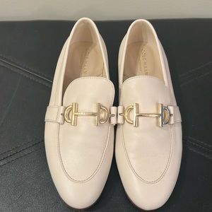 Cole Haan Grand Series Cream Loafers
